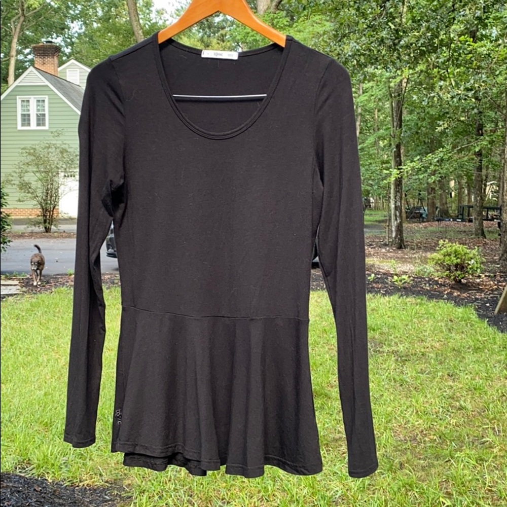 Anthropologie peplum top